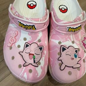 Pink Jigglypuff Crocs